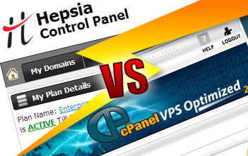 Hepsia versus cPanel Control Panel