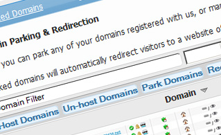 Hepsia Domain Manager and Parking